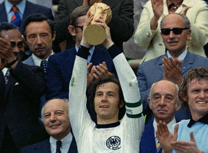 Франц Беккенбауэр чемпион мира 1974