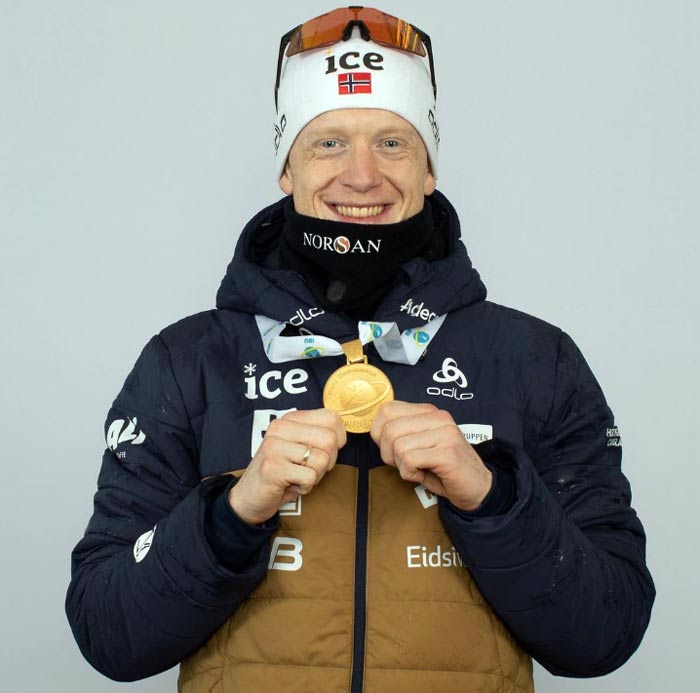 биатлонист Йоханнес Бё