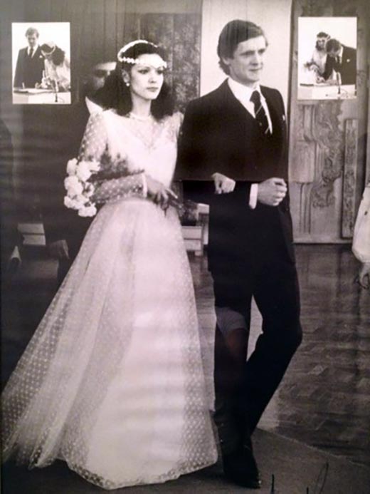 Владимир Бессонов и жена Виктория свадьба